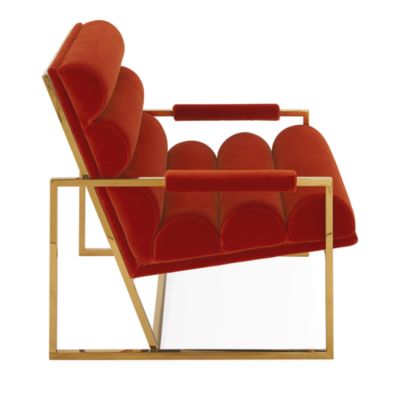 Channeled Goldfinger Lounge Chair