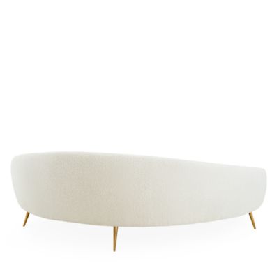 Ether Curved Fabric Sofa