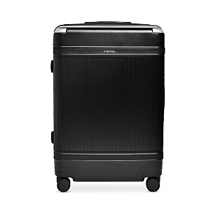 Shop Paravel Aviator Grand Wheeled Suitcase In Derby Black