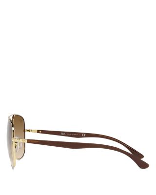 Aviator Sunglasses, 56mm