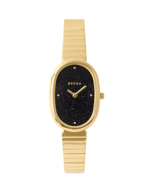 Breda Jane Watch, 23mm In Black/gold