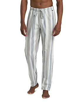 Hanro - Cozy Comfort Cotton Flannel Stripe Pajama Pants
