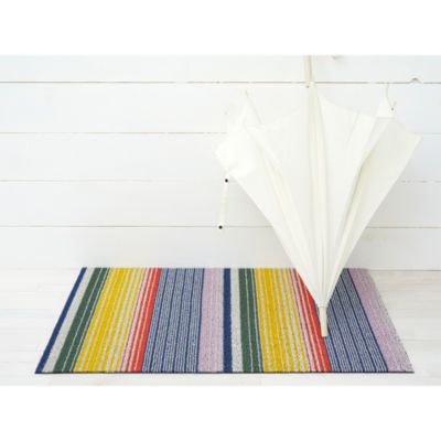 Pop Stripe Shag Utility Rug, 24&amp;quot; x 36&amp;quot;