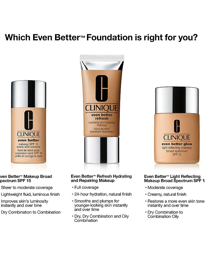 Shop Clinique Even Better Makeup Broad Spectrum Spf 15 Foundation In Wn 01 Flax (very Fair With Warm Neutral Undertones)