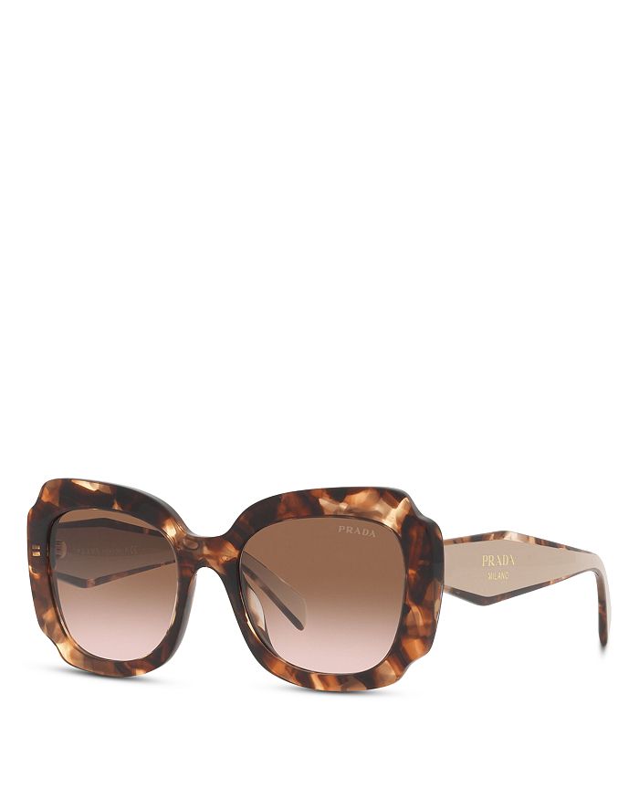 Prada irregular catwalk 54mm sunglasses 2025