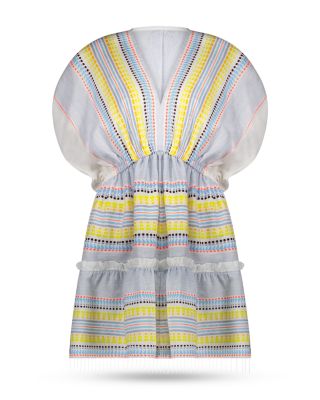Lemlem Kiteli Plunge Neck Swim Cover Up 