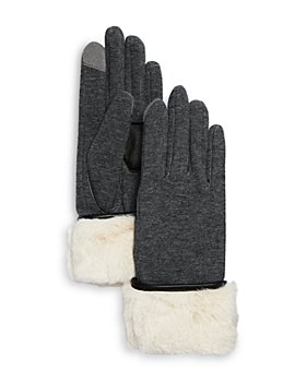 Echo - Faux Fur Cuff Tech Gloves