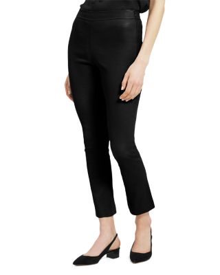 Urban Slim Leather Flare Pants