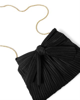 Rayne Small Pleated Bow Frame Clutch