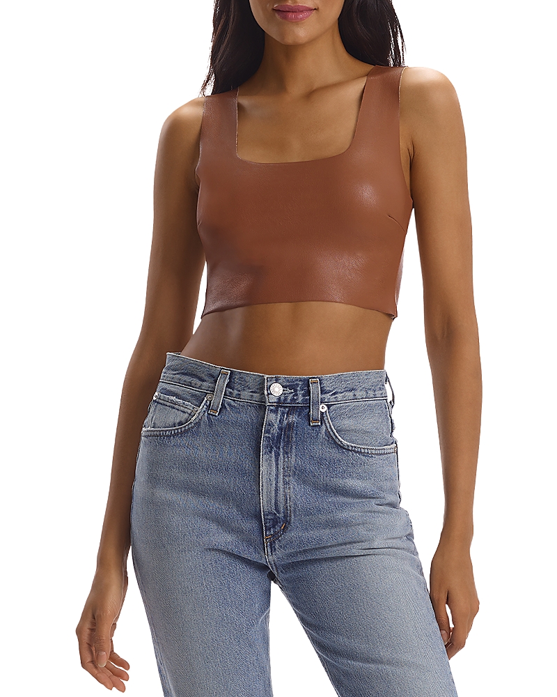 Commando Faux Leather Crop Top