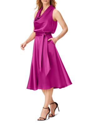 Aidan Mattox Cowl Neck Cocktail Dress | Bloomingdale's Women
