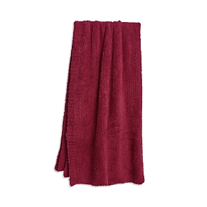 Barefoot Dreams Cozychic Throw In Cranberry