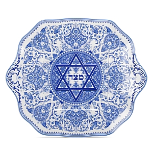 Spode Blue Room Judaica Matzoh Plate