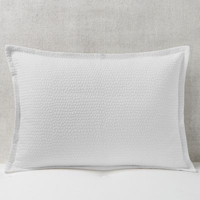 Signature Pebbled Matelass&eacute; Standard Sham, Single