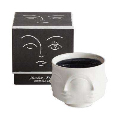 Muse Noir Ceramic Candle