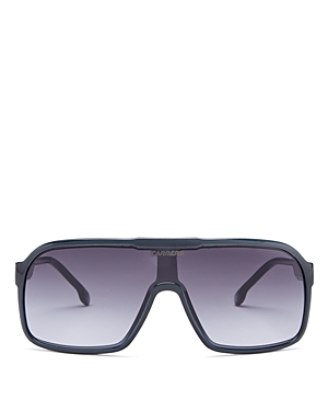 Carrera Shield Sunglasses, 62mm In Gray/blue Gradient