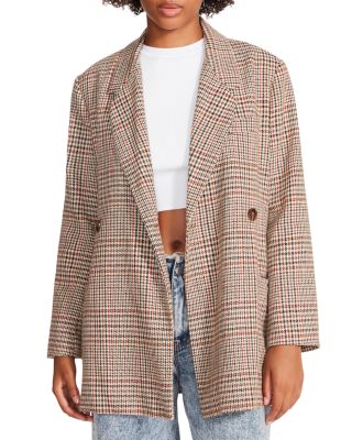 STEVE MADDEN - Stella Herringbone Blazer