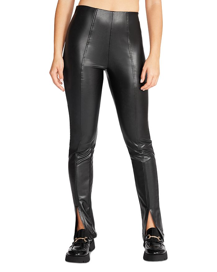 High Waisted Faux Leather Leggings – Just Polly Boutique