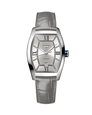 Longines Evidenza Watch, 26mm X 30.6mm In Silver/gray