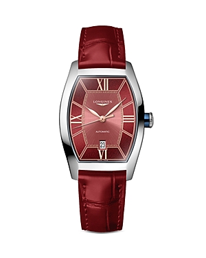 Longines Evidenza Watch, 26mm X 30.6mm In Red