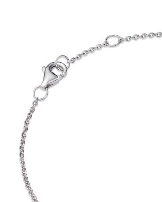 Diamond Graduated Bracelet in 14K White Gold, 0.25 tcw 