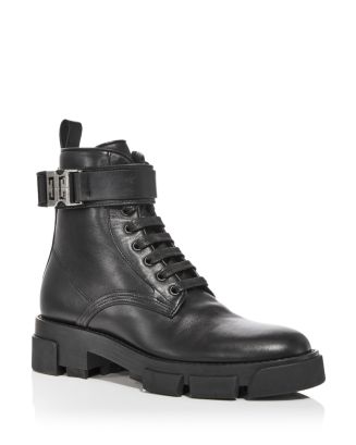 靴 SS2015 GIVENCHY Commando Boots Givenchy SS15 Contrast Lace Commando Boots - Ākaibu Store