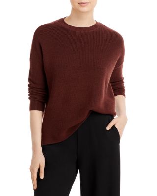 Eileen Fisher Merino Wool Crewneck Sweater Bloomingdale s