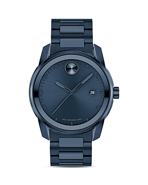 Shop Movado Bold Verso Watch, 42mm In Blue