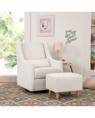 Toco Swivel Glider and Ottoman
