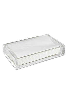 Tizo - Clear Lucite Guest Towel Tray