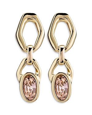 Uno De 50 Kingdom Drop Earrings In Pink/gold