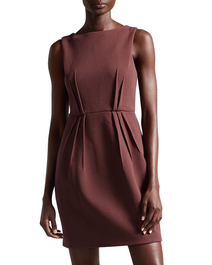 Theory boat neck tulip dress online
