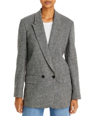 frame denim mix peacoat