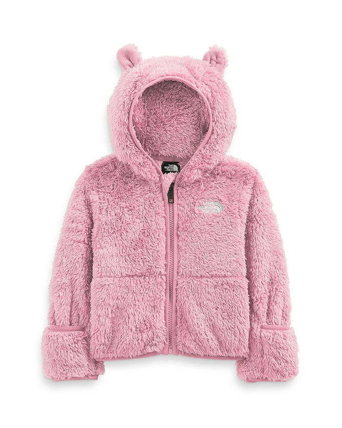 The North Face® Unisex Color Blocked Faux Fur Baby Bear Hoodie - Baby ...