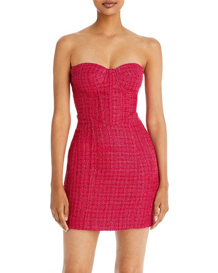 Bloomingdales Women Clothing Dresses Work Dresses 100% Exclusive X Maeve Reilly Tweed Bustier Dress 