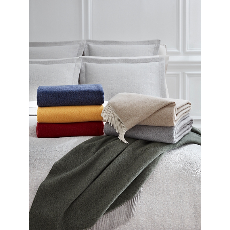 Sferra Matese Decorative Throw In Grey