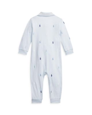 Boys&#39; Polo Pony Soft Cotton Polo Coverall - Baby