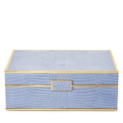 AERIN - Classic Croc Jewelry Box, Large