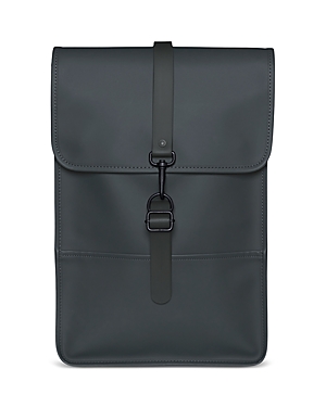 Rains Mini Waterproof Backpack In Slate
