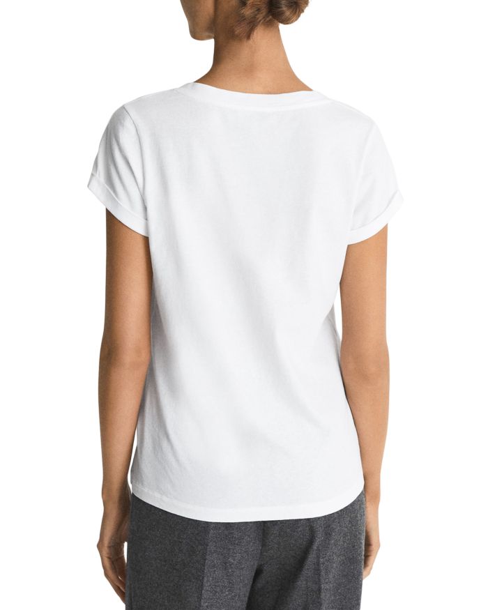 Luana Cotton V Neck Tee