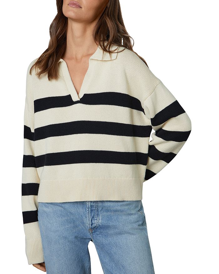 Velvet by Graham & Spencer Lucie Striped Sweater | Bloomingdale's