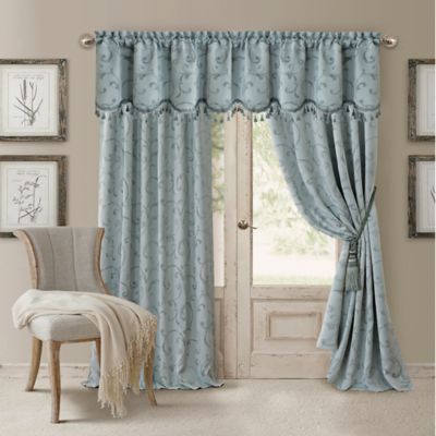 Elrene Home Fashions - Mia Jacquard Window Collection