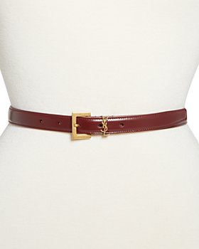 Bloomingdales Women Accessories Belts Logo Leather Belt 