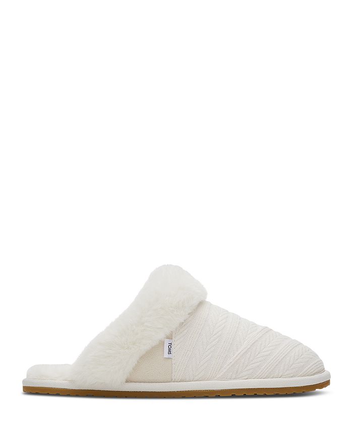 TOMS Women's Valeri Faux Fur Lined Slip On Cozy Slippers Bloomingdale's