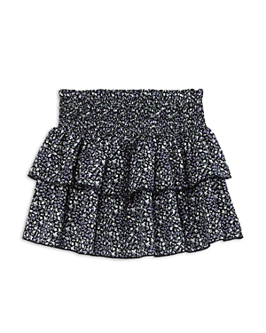 Katiejnyc Girls' Brooke Floral Print Skirt - Big Kid In Black Floral