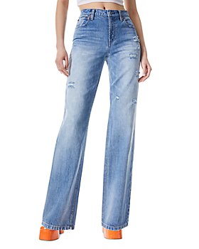 Alice and Olivia - Amazing High Rise Boyfriend Jeans in Pasadena Blue