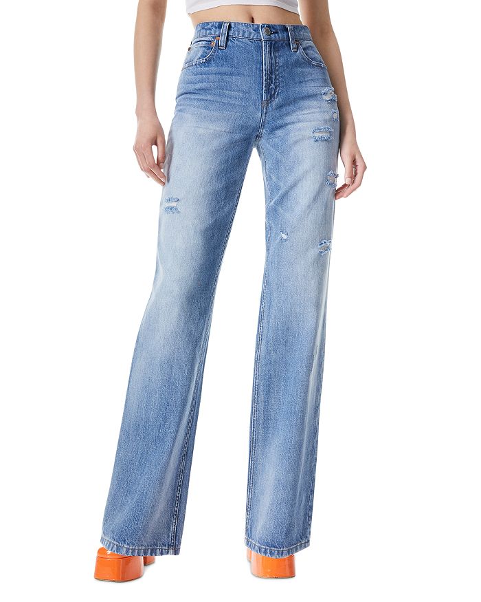 Alice and olivia jeans review discount