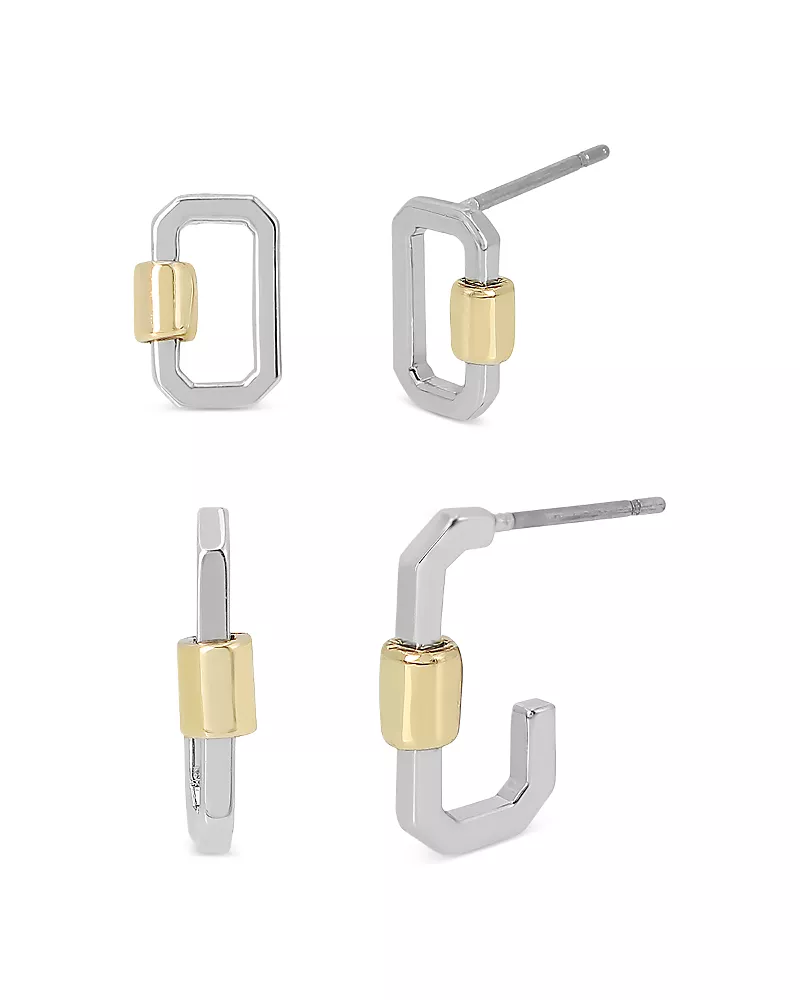 Allsaints Carabiner Earring Set