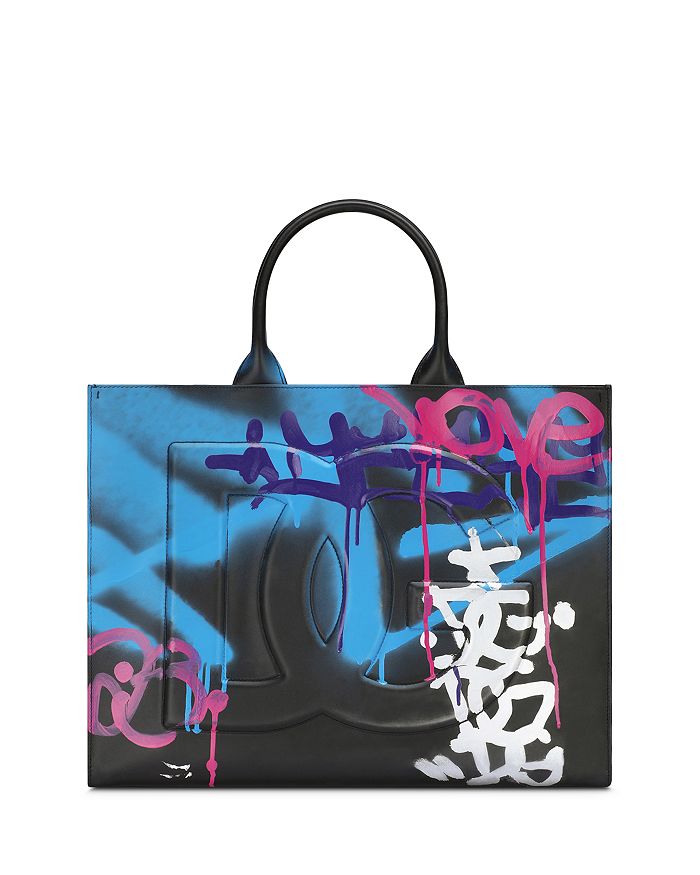 Dolce Gabbana Graffiti Tote Bloomingdale s
