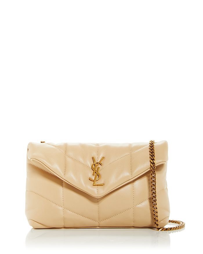 Saint Laurent Puffer Mini Quilted Leather Crossbody | Bloomingdale's